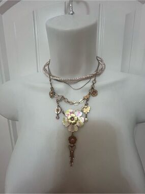 Pilgrim- danish design multi-layered necklace